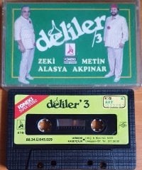 DELİLER 3 / ZEKİ ALASYA, METİN AKPINAR (1988) - KASET 2.EL