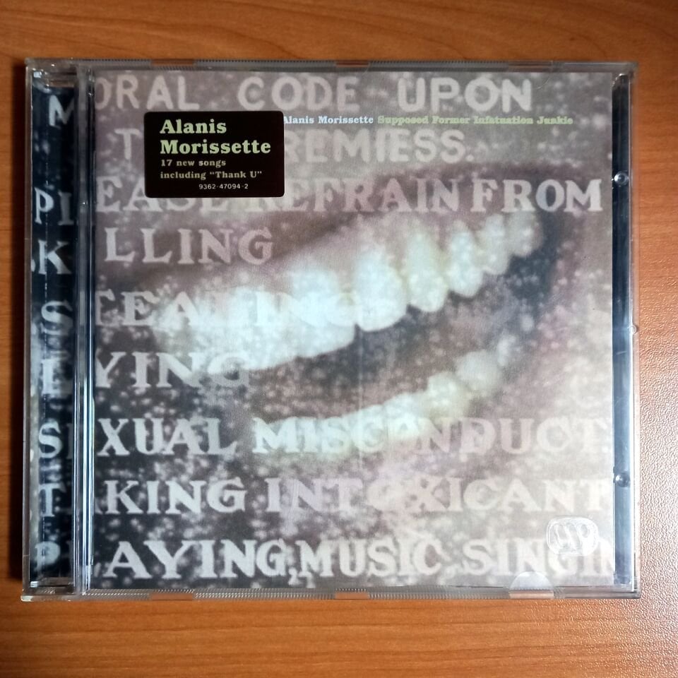 ALANIS MORISSETTE – SUPPOSED FORMER INFATUATION JUNKIE (1998) - CD 2.EL