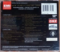 NEW YEAR'S CONCERT 2000 / WIENER PHILHARMONIKER, RICCARDO MUTI (2000) EMI CLASSICS - 2CD 2.EL
