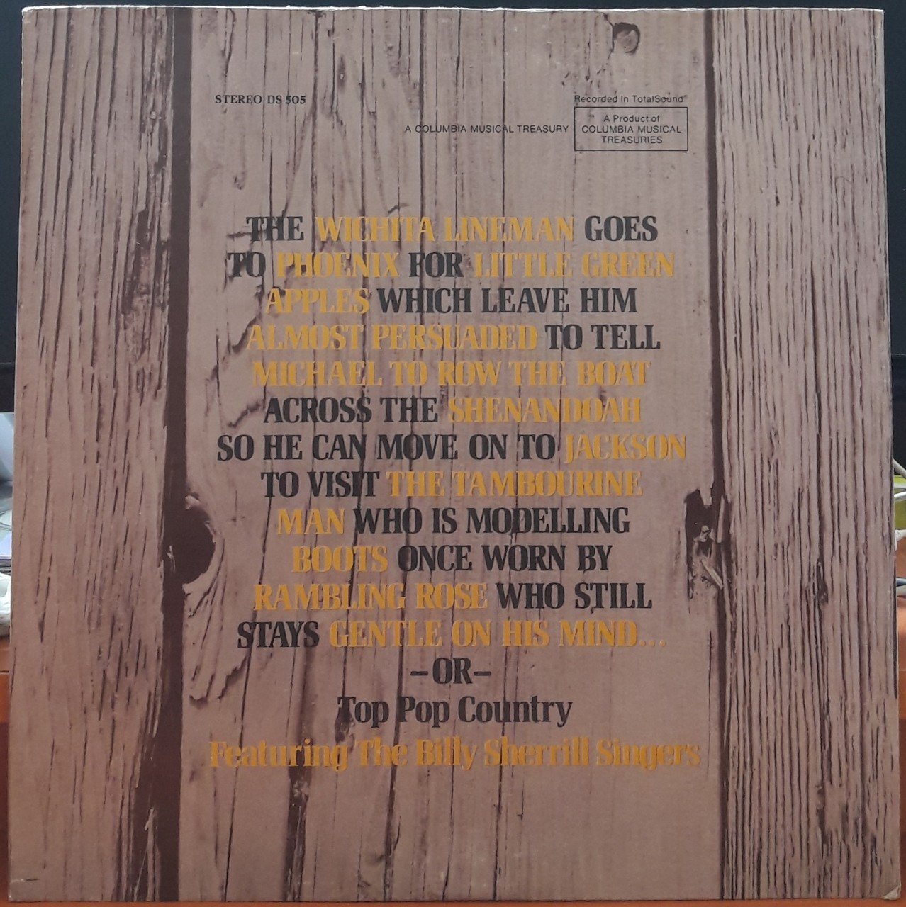 TOP POP COUNTRY - PLAK 2.EL