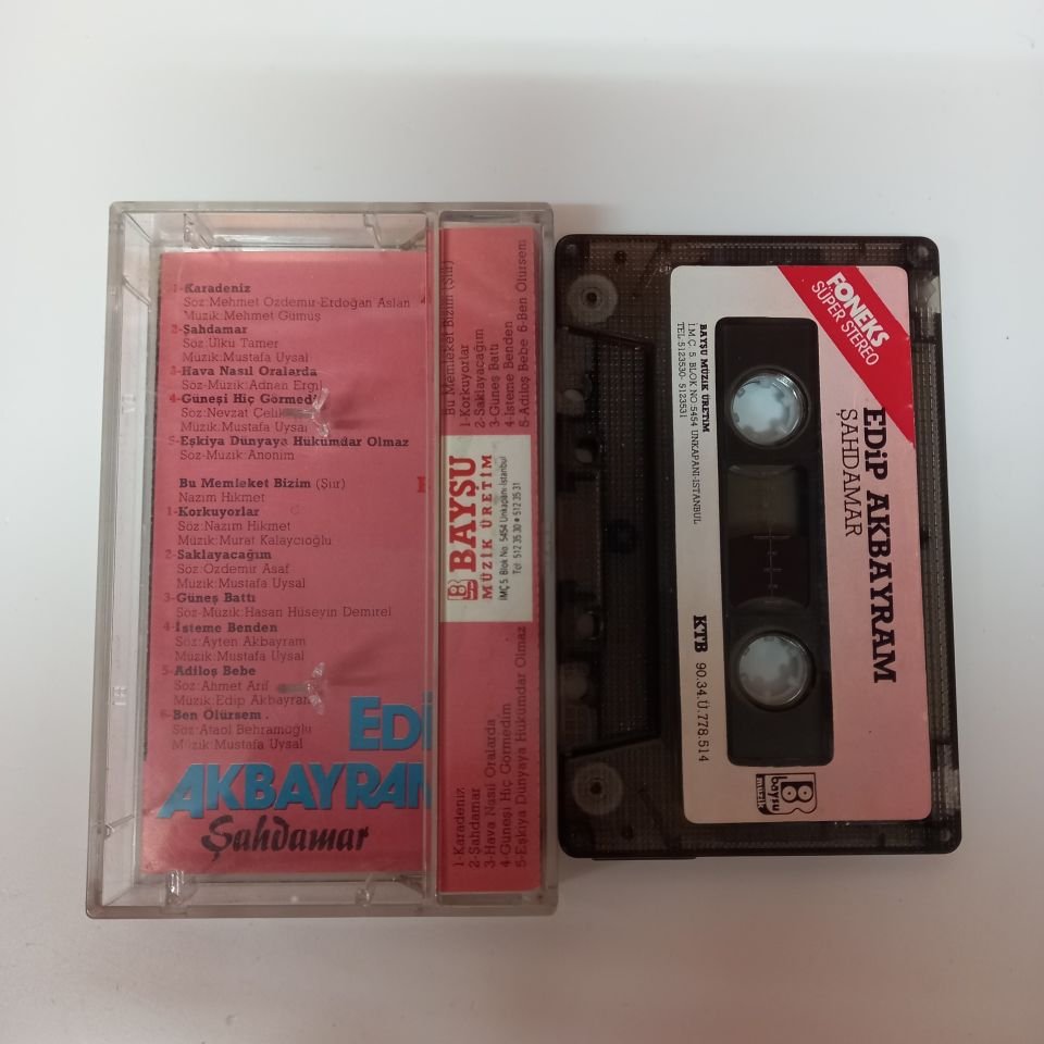 EDİP AKBAYRAM - ŞAHDAMAR (1990) - KASET 2.EL