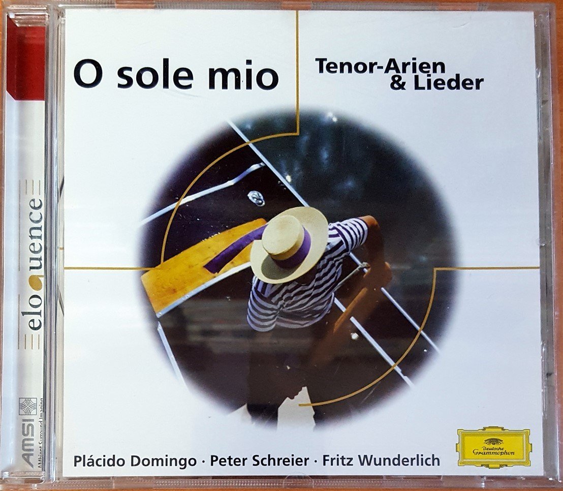 O SOLE MIO / TENOR-ARIEN & LIEDER / PLACIDO DOMINGO, PETER SCHREIER, FRITZ WUNDERLICH / DEUTSCHE GRAMMOPHON CD 2.EL