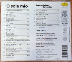 O SOLE MIO / TENOR-ARIEN & LIEDER / PLACIDO DOMINGO, PETER SCHREIER, FRITZ WUNDERLICH / DEUTSCHE GRAMMOPHON CD 2.EL