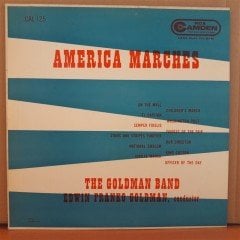 AMERICA MARCHES - THE GOLDMAN BAND - LP 2.EL PLAK