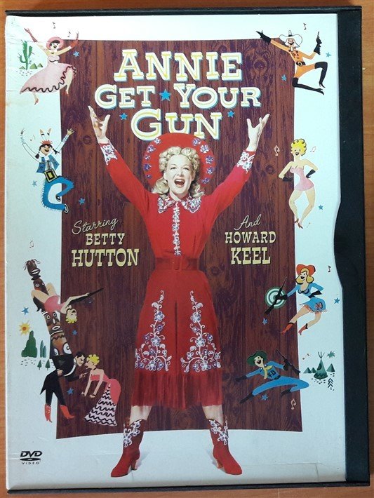 ANNIE GET YOUR GUN - BETTY HUTON - SNAPCASE DVD 2.EL TR ALTYAZI YOKTUR