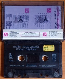 FATİH KISAPARMAK - CEMRE DÜŞÜNCE (1990) - KASET 2.EL