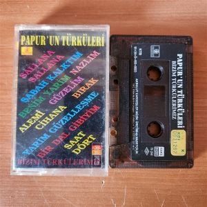 PAPUR'UN TÜRKÜLERİ / BİZİM TÜRKÜLERİMİZ (1991) - KASET 2.EL