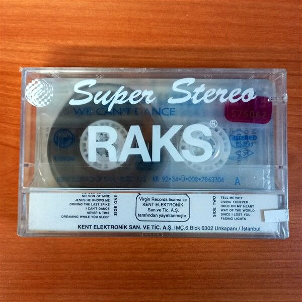 GENESIS - WE CAN'T DANCE (1992) - KASET SIFIR