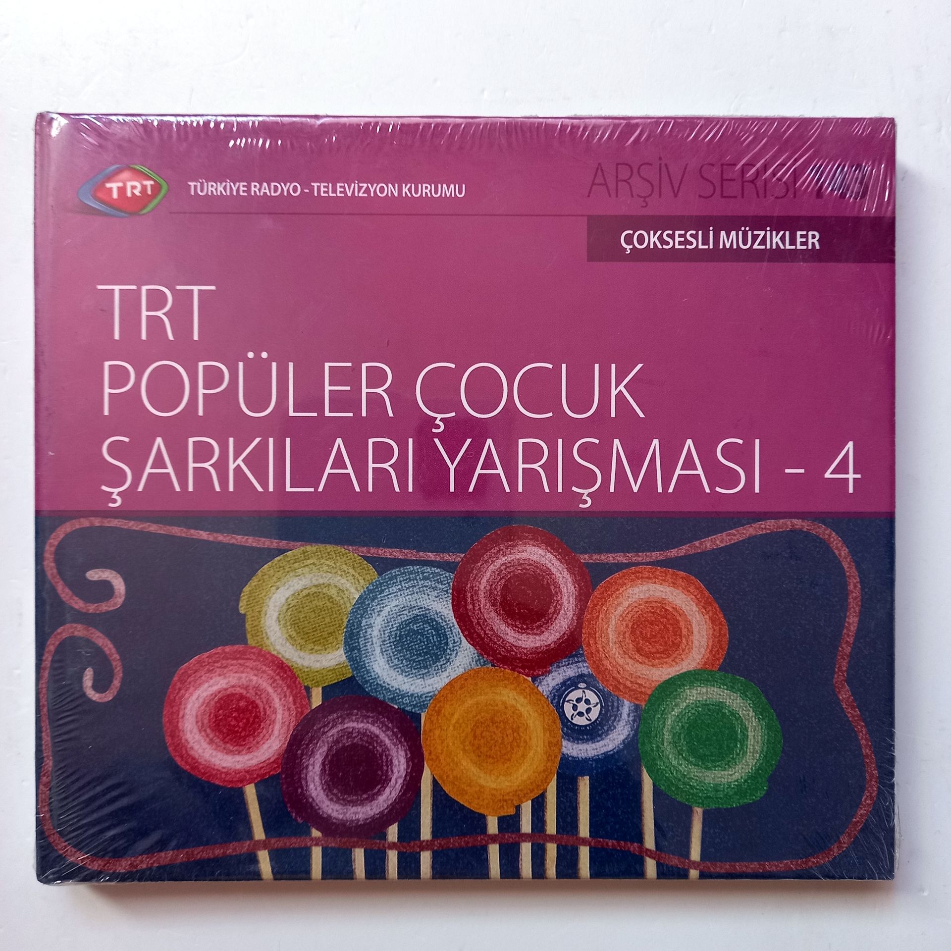 TRT POPÜLER ÇOCUK ŞARKILARI YARIŞMASI-4 / ÇOKSESLİ MÜZİKLER / TRT ARŞİV SERİSİ 143 - CD SIFIR