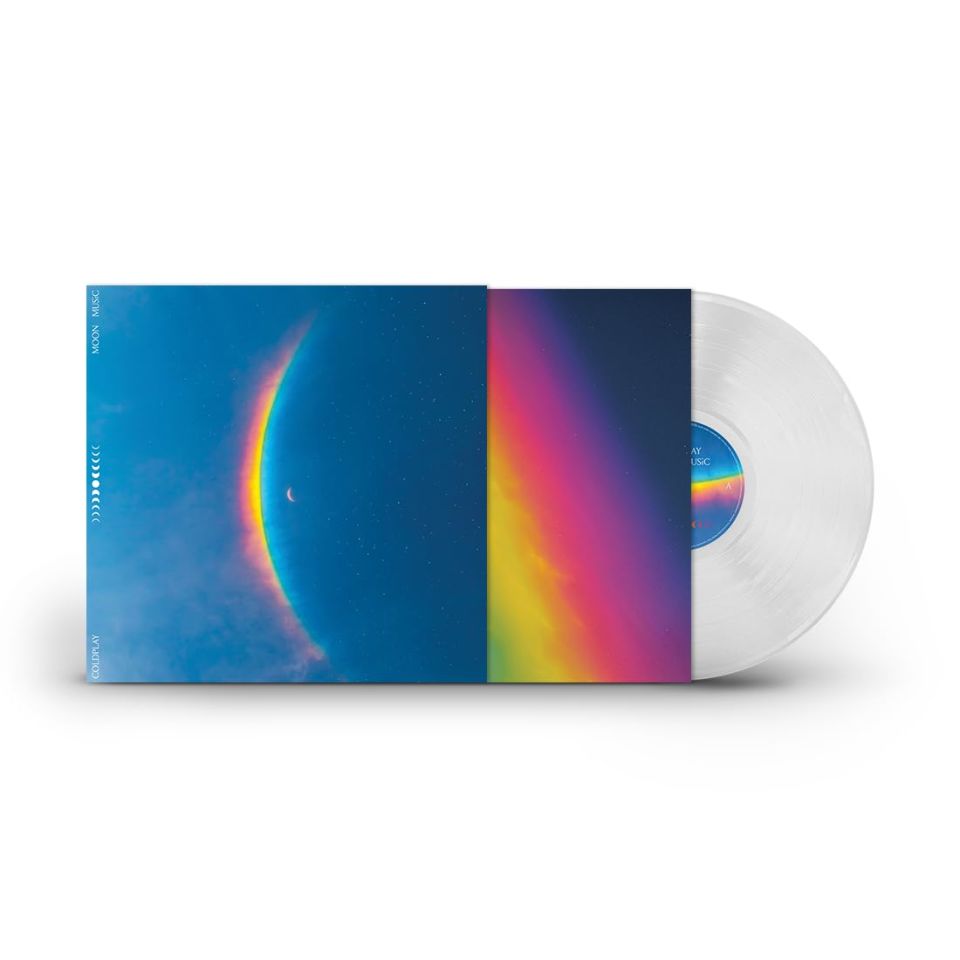 COLDPLAY - MOON MUSIC (2024) - LP CLEAR ECORECORD EDITION / CLEAR COLOURED SIFIR PLAK