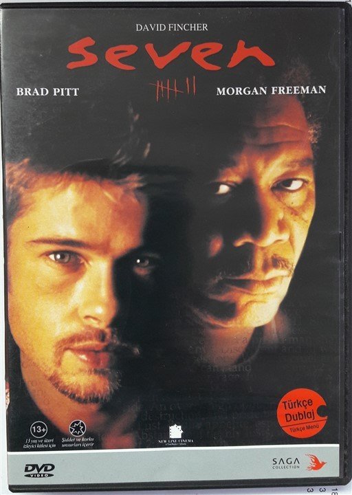 SEVEN - BRAD PITT - MORGAN FREEMAN - DAVID FINCHER - DVD 2.EL