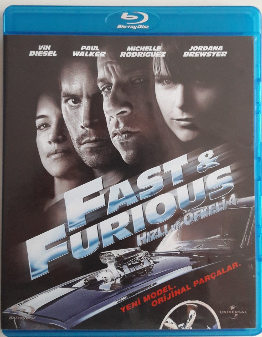 HIZLI VE ÖFKELİ 4 - FAST AND FURIOUS 4 - VIN DIESEL - BLURAY 2.EL