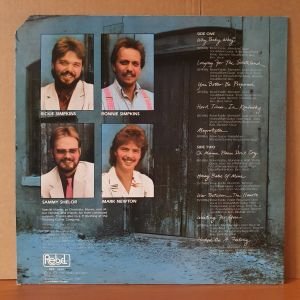 THE VIRGINIA SQUIRES - HARD TIMES & HEARTACHES (1986) - LP 2.EL PLAK