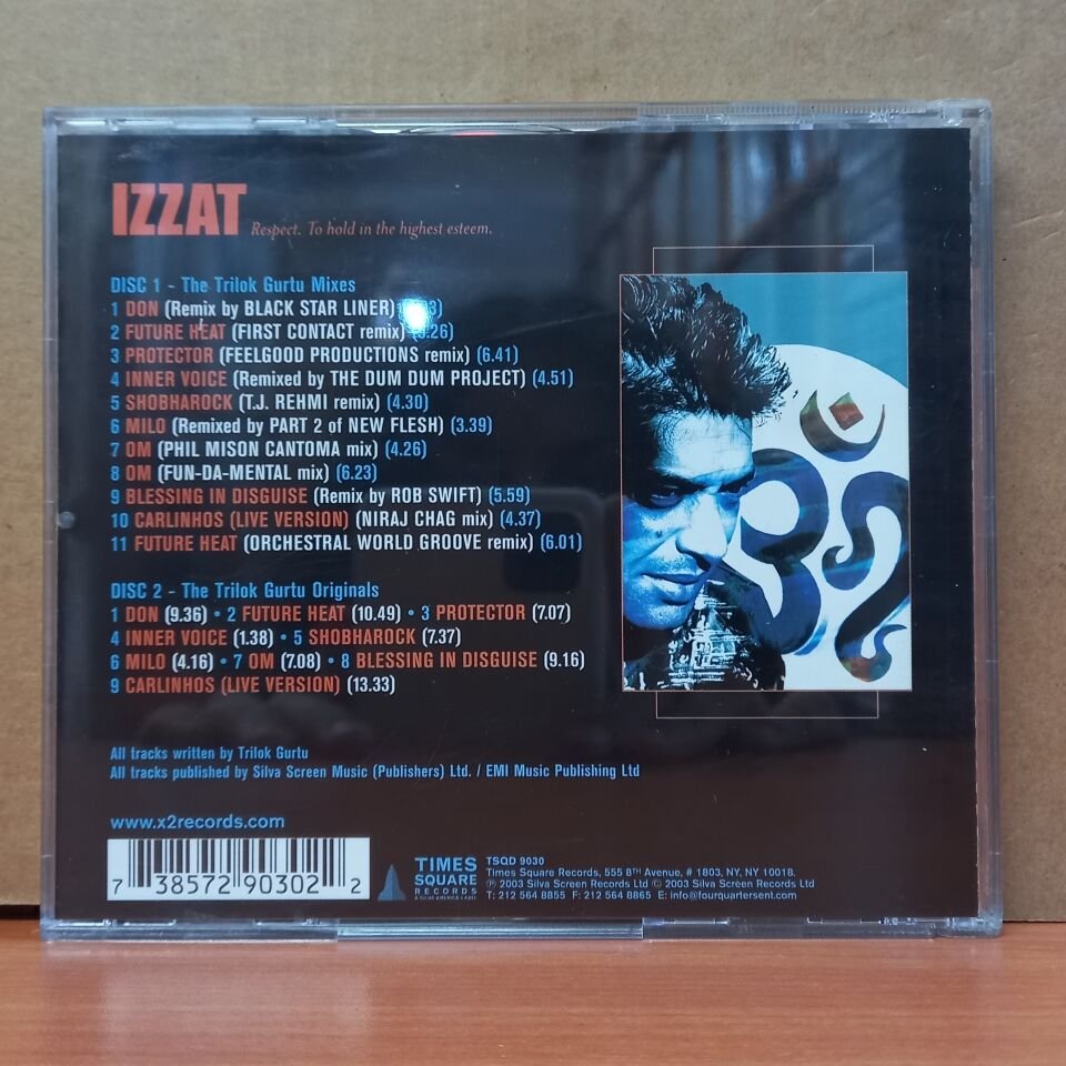 TRILOK GURTU - IZZAT / THE REMIX ALBUM (2003) - 2CD 2.EL