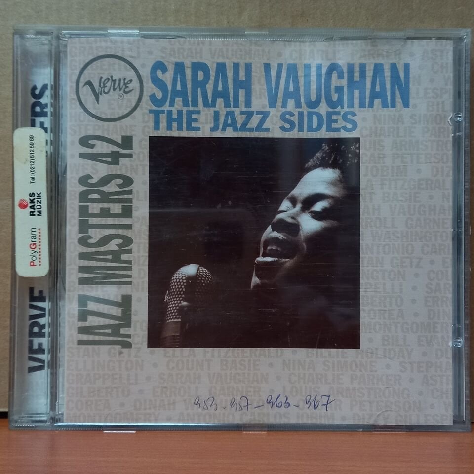 SARAH VAUGHAN – THE JAZZ SIDES / VERVE JAZZ MASTERS 42 (1995) - CD 2.EL