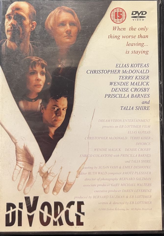 DIVORCE - ELIAS KOTEAS - EB LOTTIMER - DVD 2.EL TÜRKÇE ALTYAZI YOKTUR