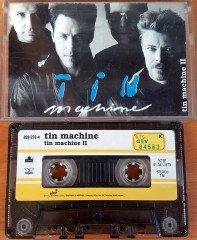 TIN MACHINE - II (1991) YONCA CASSETTE MADE IN TURKEY ''USED'' PAPER LABEL