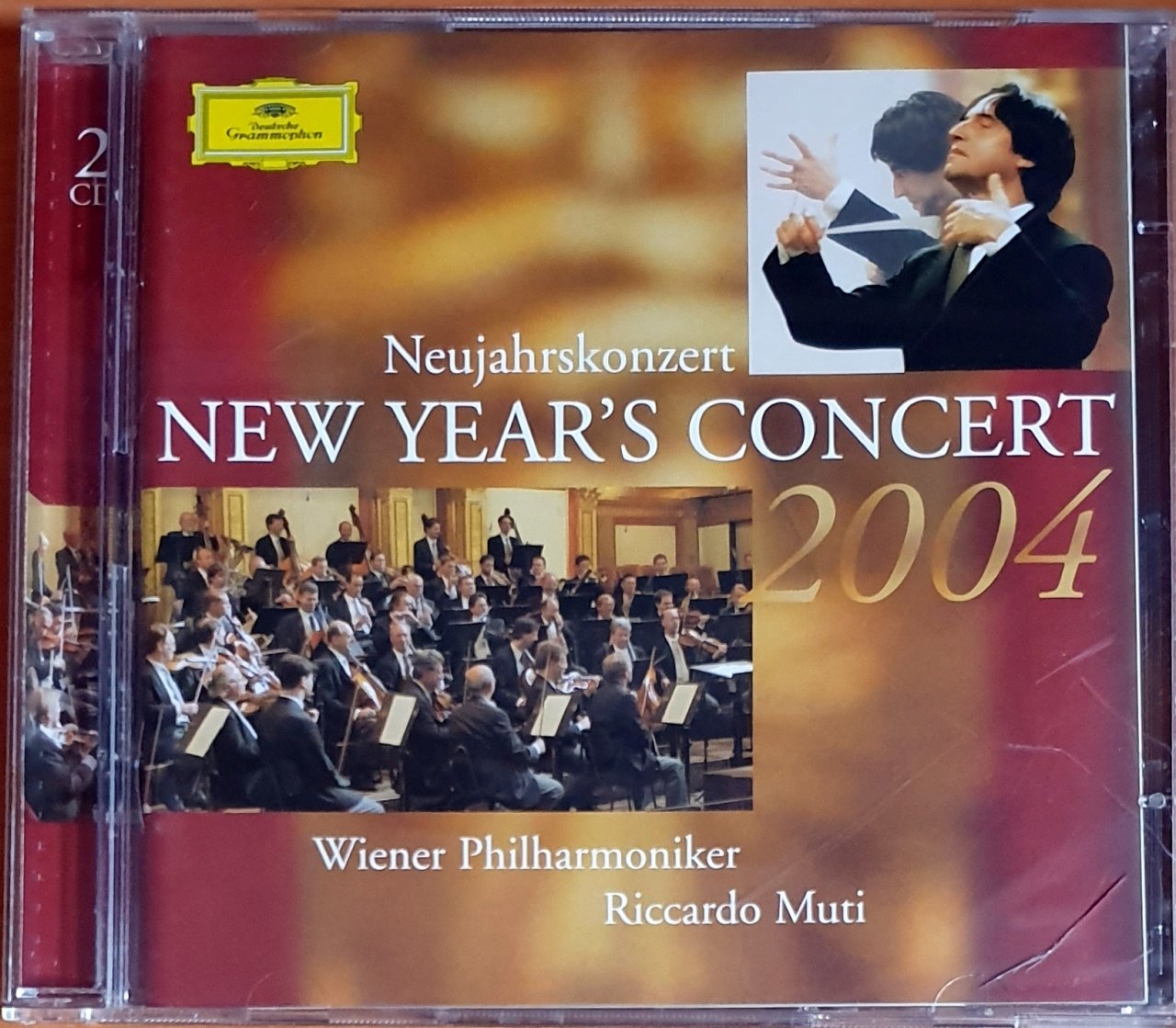NEW YEAR'S CONCERT 2004 / WIENER PHILHARMONIKER, RICCARDO MUTI (2004) DEUTSCHE GRAMMOPHON - 2CD 2.EL