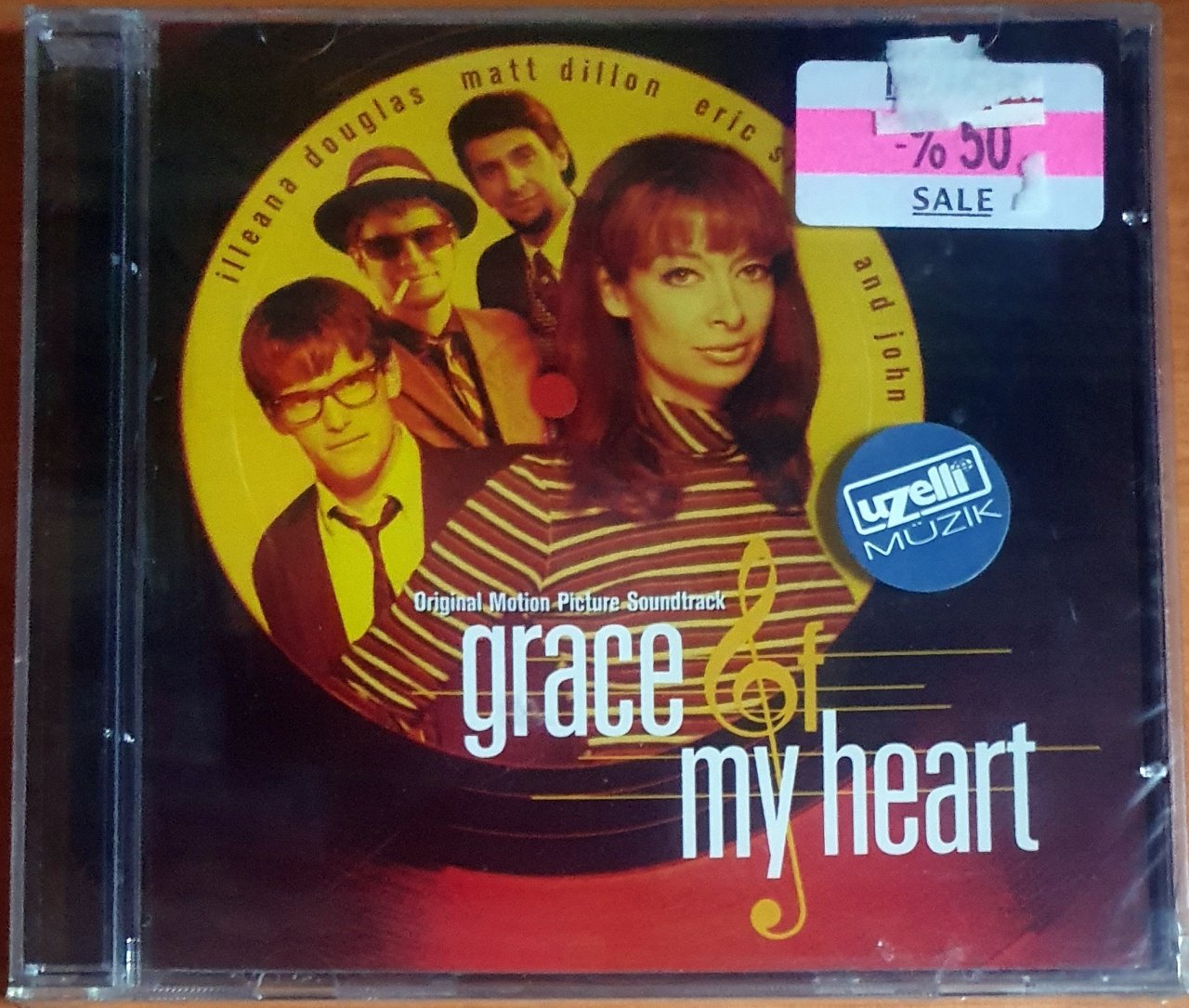 GRACE OF MY HEART SOUNDTRACK / BURT BACHARACH, ELVIS COSTELLO, J MASCIS, FOR REAL - CD SIFIR