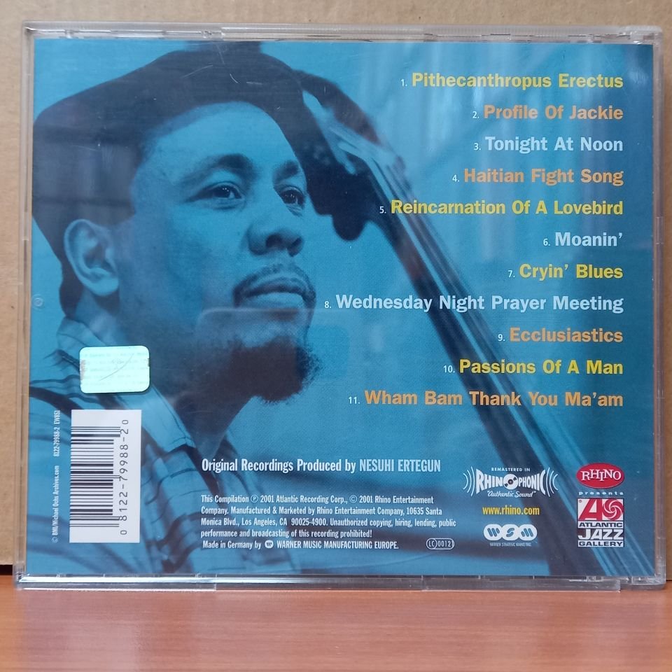 CHARLES MINGUS – THE VERY BEST OF CHARLES MINGUS / THE ATLANTIC YEARS (2001) - CD 2.EL