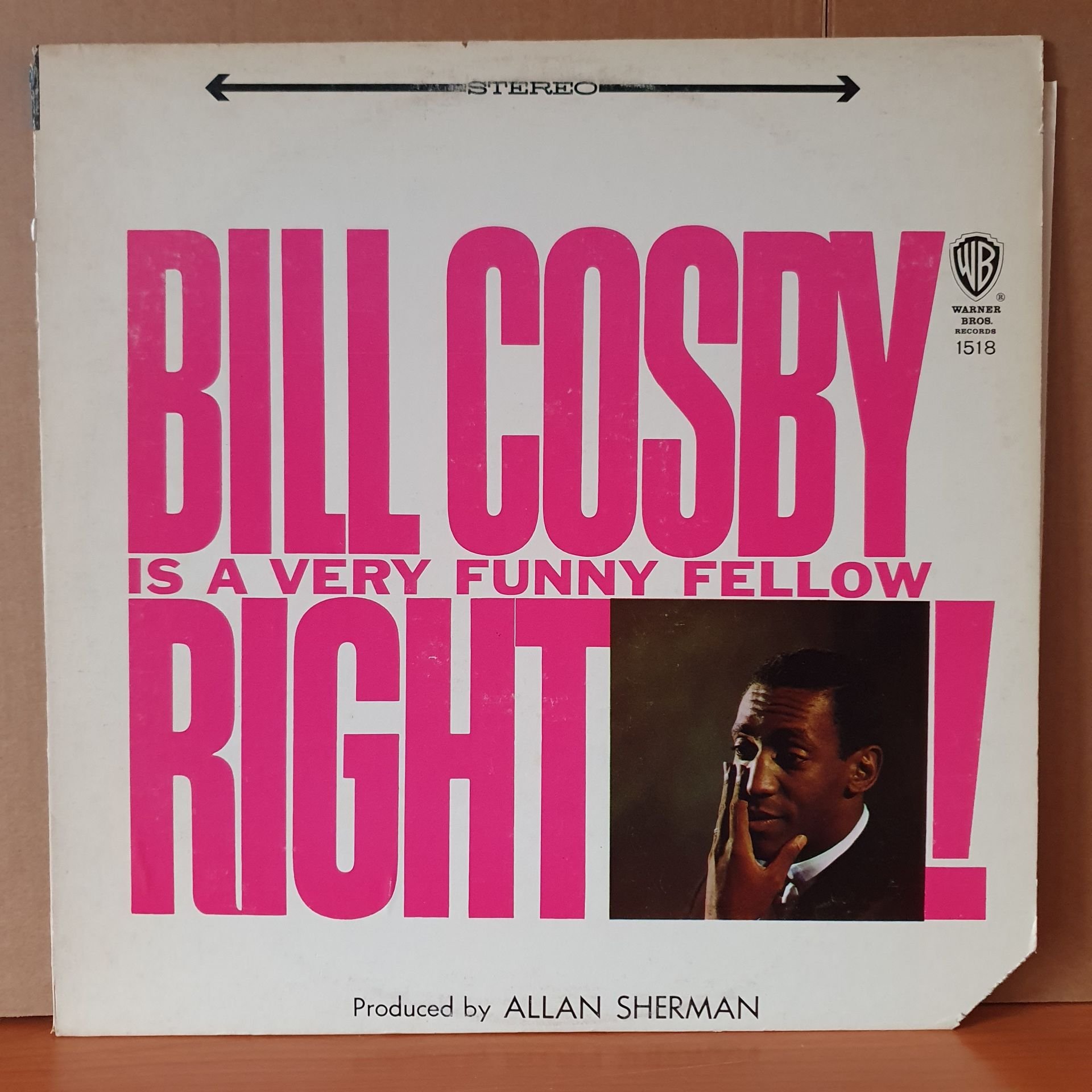 BILL COSBY - BILL COSBY IS A VERY FUNNY FELLOW RIGHT (1963) - LP 2.EL PLAK
