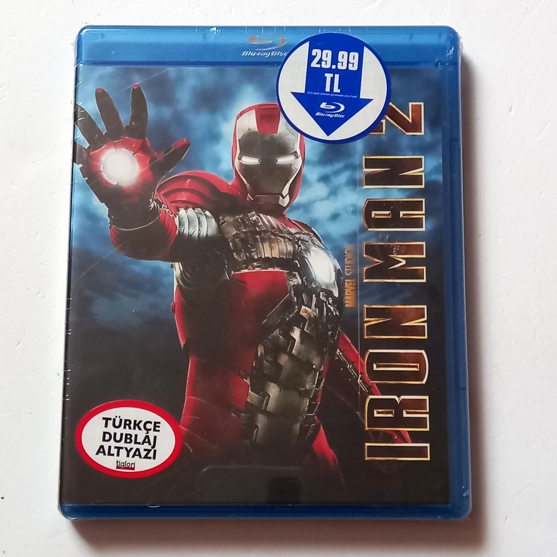 IRON MAN 2 -ROBERT DOWNEY JR., GWYNETH PALTROW, DON CHEADLE - YÖN.: JON FAVREAU - BLU-RAY SIFIR