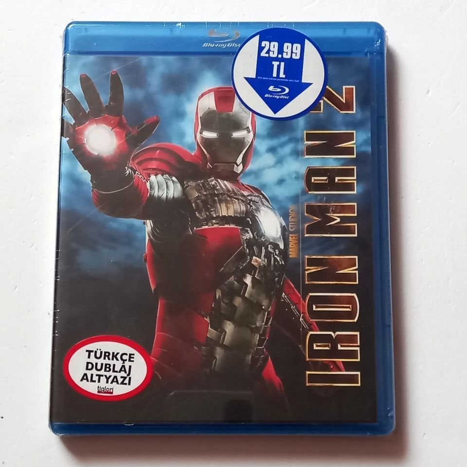 IRON MAN 2 -ROBERT DOWNEY JR., GWYNETH PALTROW, DON CHEADLE - YÖN.: JON FAVREAU - BLU-RAY SIFIR