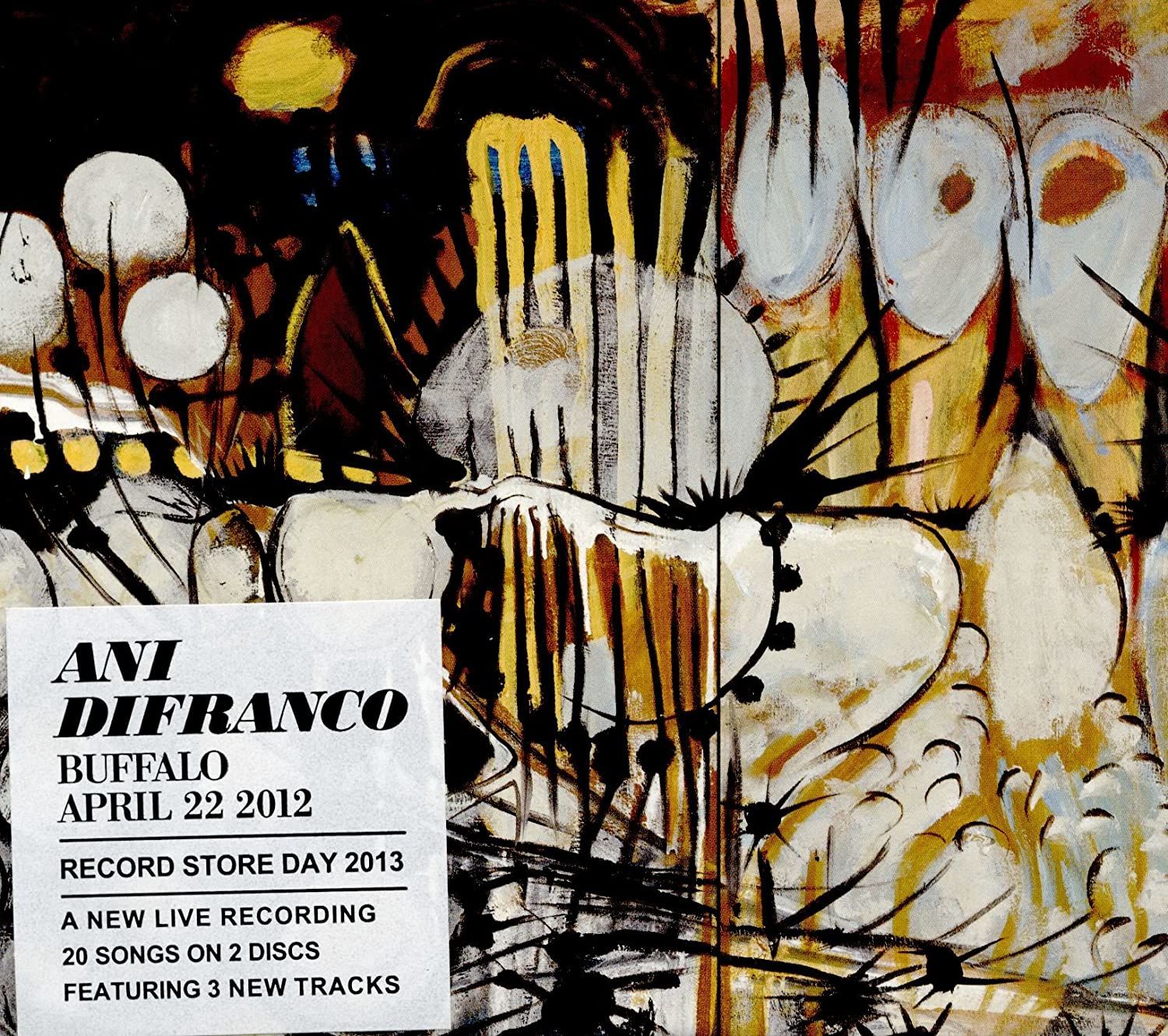 ANI DIFRANCO - BUFFALO APRIL 22 2012 / LIVE (2012) - CD DIGIPACK SIFIR