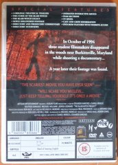 THE BLAIR WITCH PROJECT - DVD 2.EL TR ALTYAZI YOKTUR
