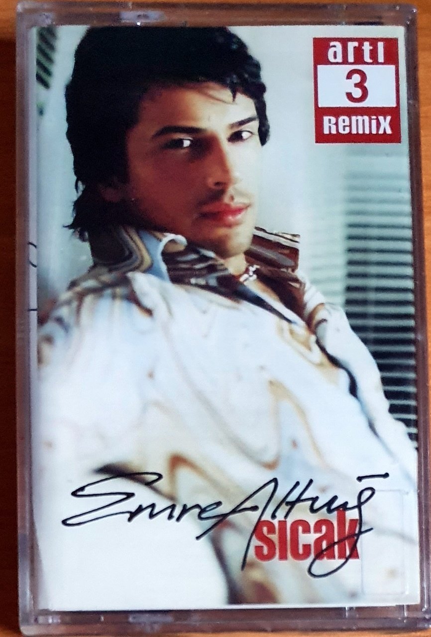 EMRE ALTUĞ - SICAK + 3 REMIX (2003) - KASET SIFIR