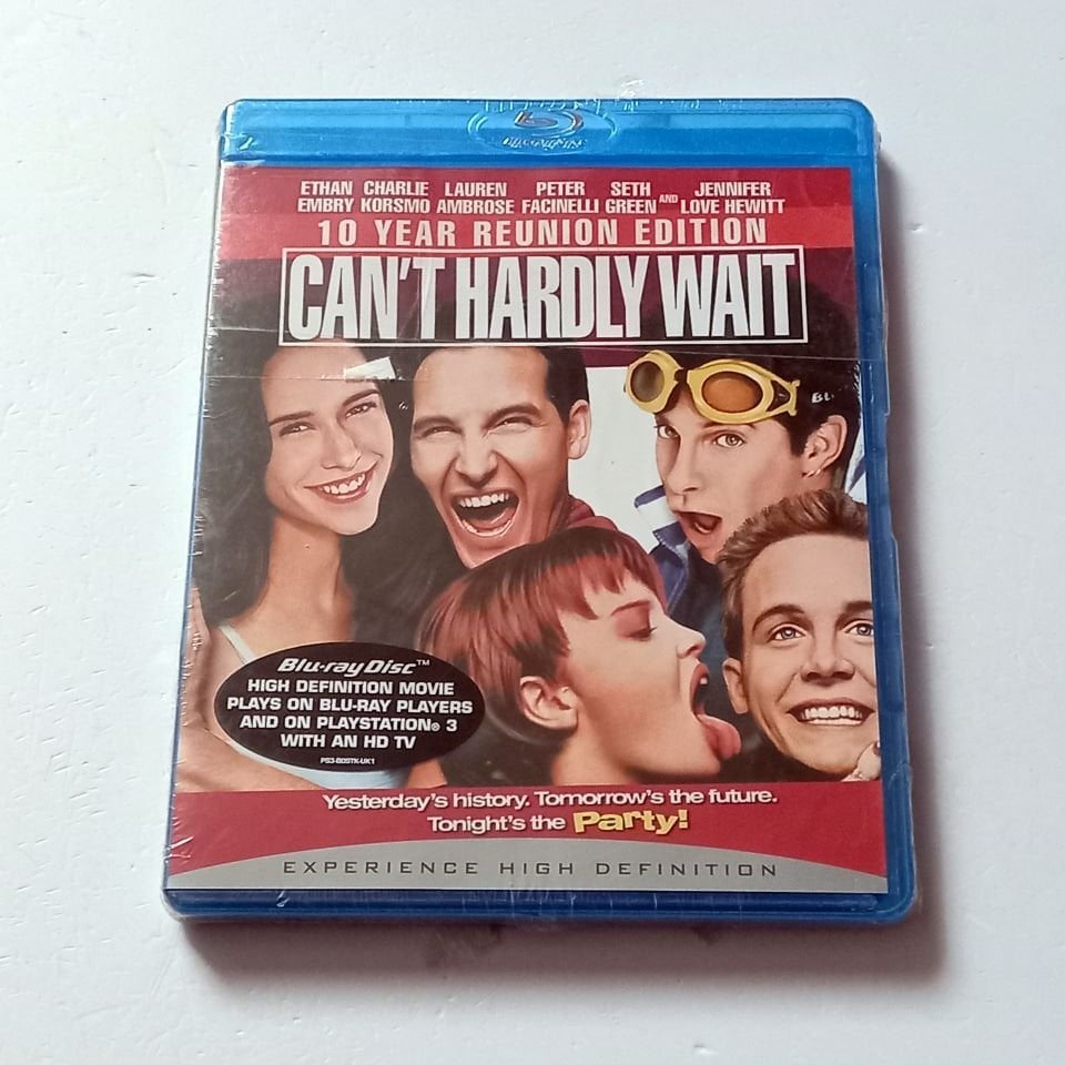 CAN\'T HARDLY WAIT - ETHAN EMBRY, CHARLIE KORSMO, JENNIFER LOVE HEWITT - YÖN.: DEBORAH KAPLAN & HARRY ELFONT - BLU-RAY 2008 10 YEAR REUNION EDITION SIFIR
