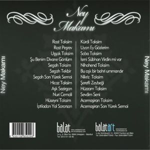 FATİH YILDIZ - NEY MAKAMI (2011) - CD SUFİ NEY SIFIR