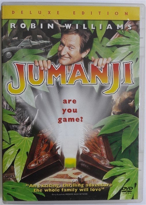 JUMANJI - ROBIN WILLIAMS - KRISTEN DUNST - DVD 2.EL