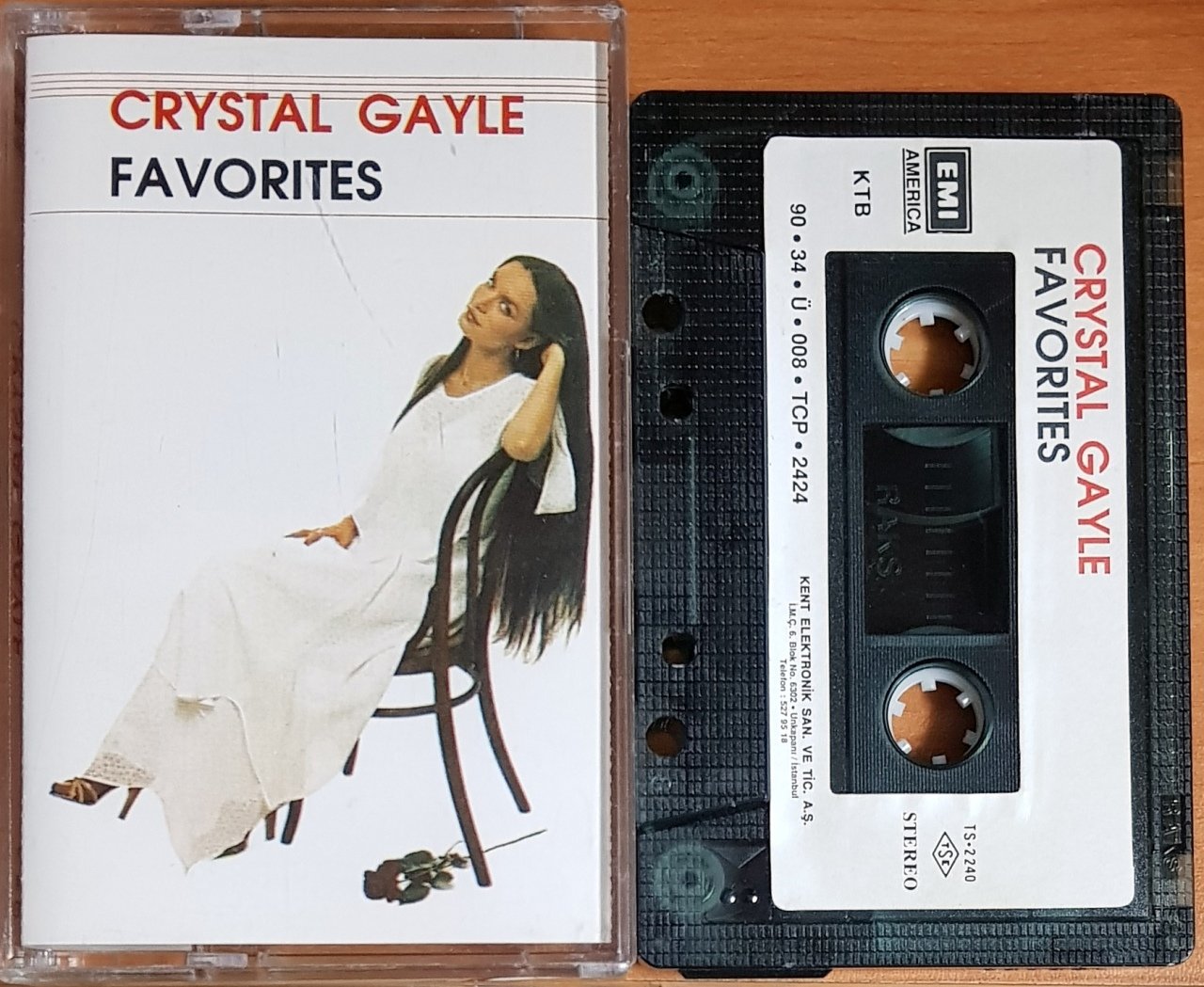 CRYSTAL GAYLE - FAVORITES (1990) KENT KASET 2.EL