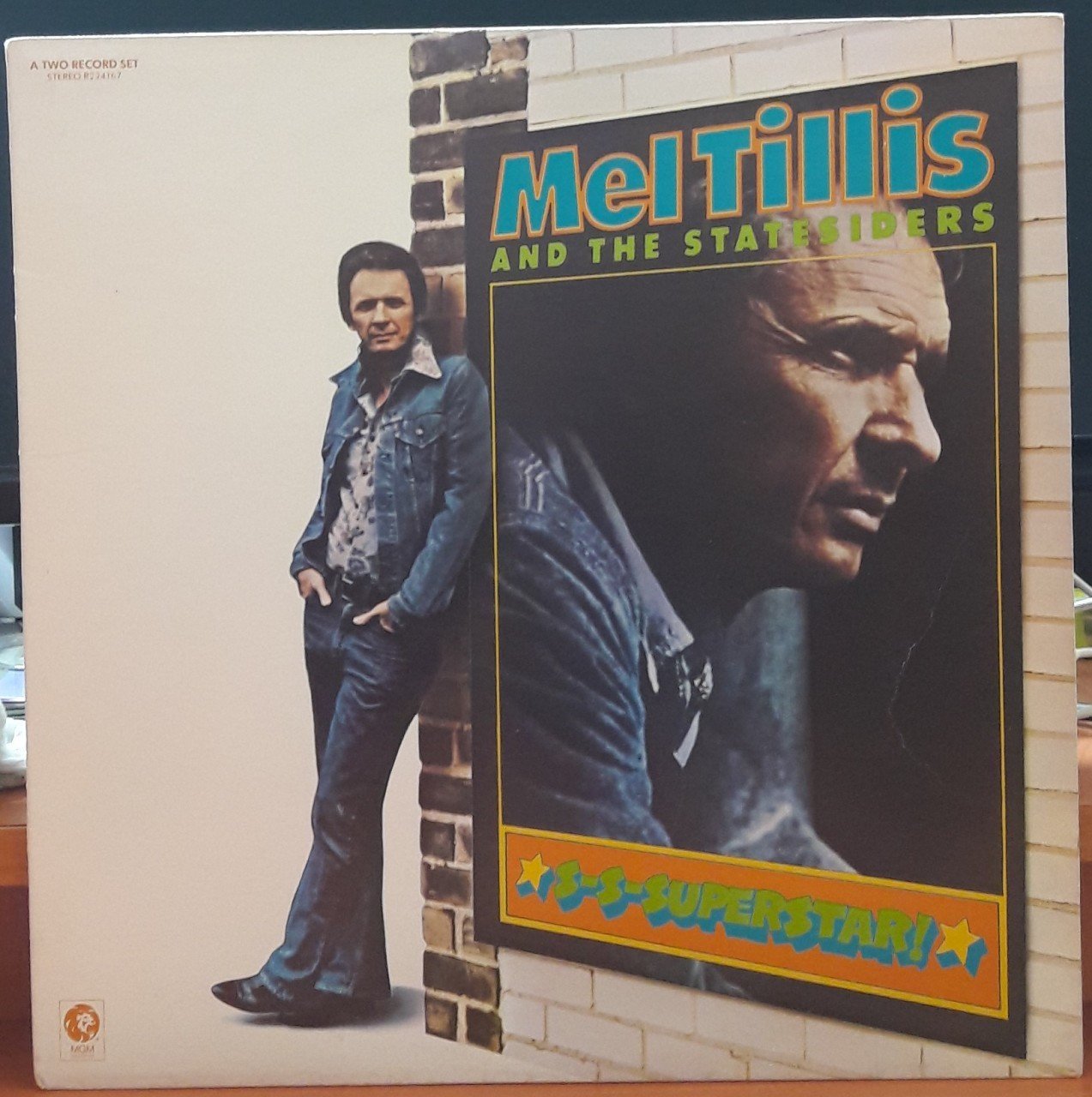 MEL TILLIS - S-S-SUPERSTAR! (1978) - PLAK 2.EL