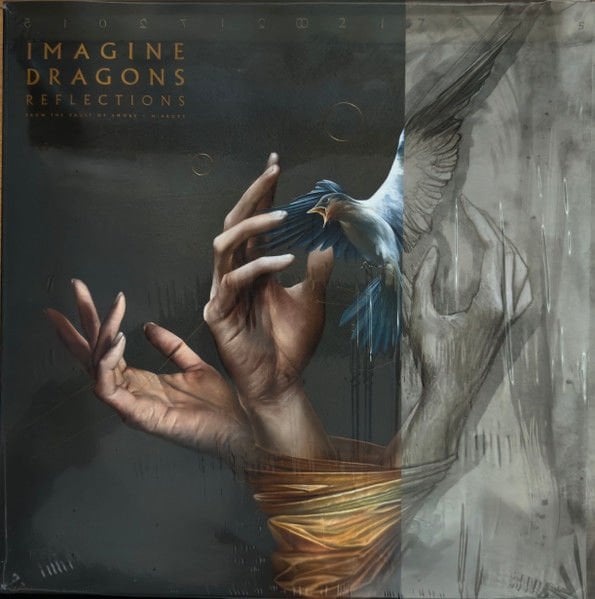 IMAGINE DRAGONS - REFLECTIONS / FROM THE VAULT OF SMOKE + MIRRORS) (2025)  - LP OCEAN BLUE MARBLED COLOURED EDITION SIFIR PLAK