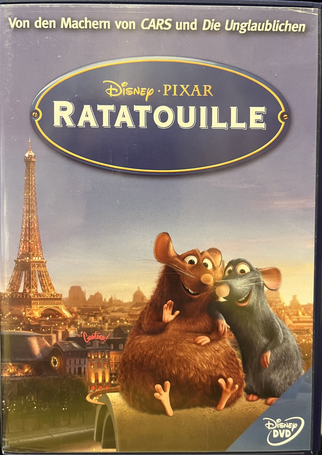 RATATOUILLE - RATATUY - DISNEY PIXAR ANİMASYONU - DVD 2.EL