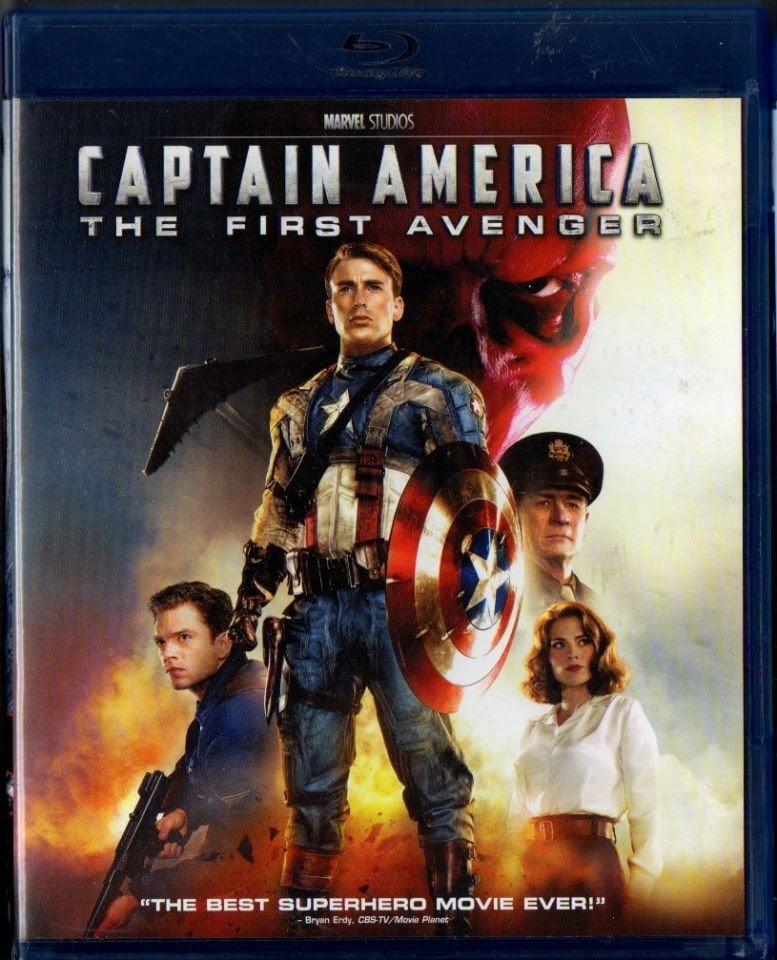 CAPTAIN AMERICA THE FIRST AVENGER - KAPTAN AMERİKA İLK YENİLMEZ - CHRIS EVANS - MARVEL - BLU RAY 2.EL