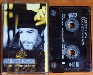 AHMET KAYA - DOSTA DÜŞMANA KARŞI (1998) - KASET S MÜZİK 2.EL