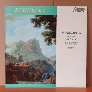 SCHUBERT: IMPROMPTUS OP.90 & 142 / ALFRED BRENDEL (1969) - LP 2.EL PLAK