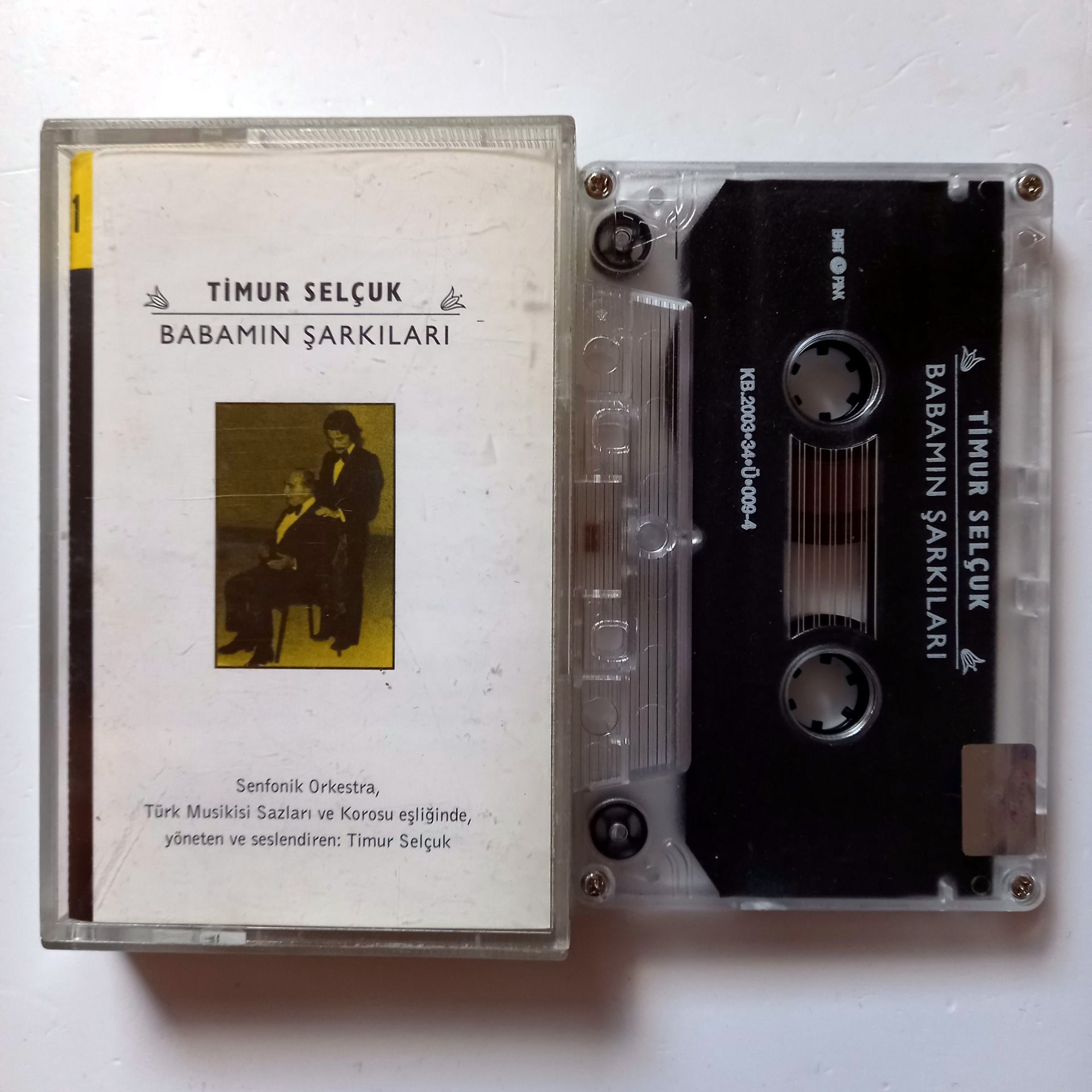 TİMUR SELÇUK - BABAMIN ŞARKILARI (2003) - KASET 2.EL