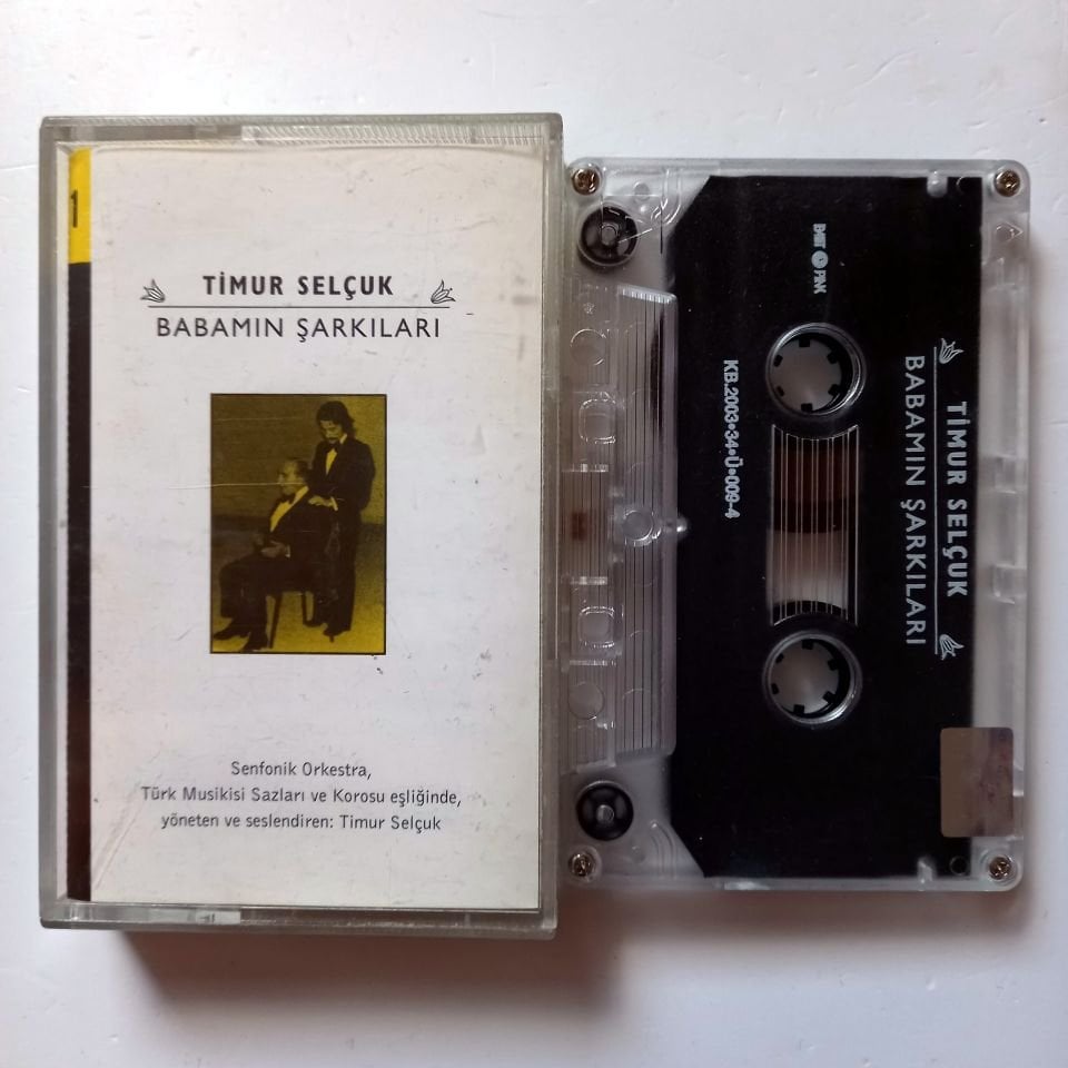 TİMUR SELÇUK - BABAMIN ŞARKILARI (2003) - KASET 2.EL