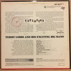 TERRY GIBBS AND HIS EXCITING BIG BAND - EXPLOSION (1962) 2.EL PLAK