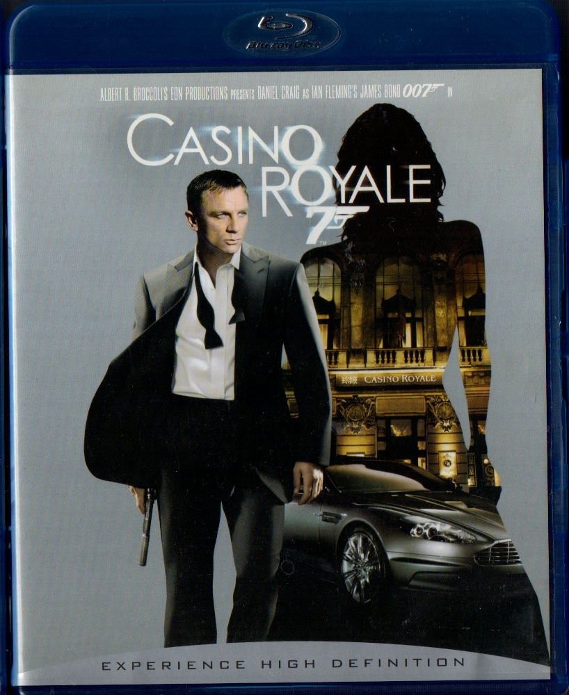 CASINO ROYALE - 007 JAMES BOND - DANIEL CRAIG - BLU-RAY 2.EL