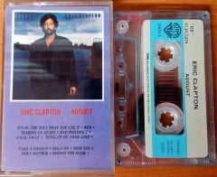 ERIC CLAPTON - AUGUST (1987) MMY CASSETTE MADE IN TURKEY ''USED''