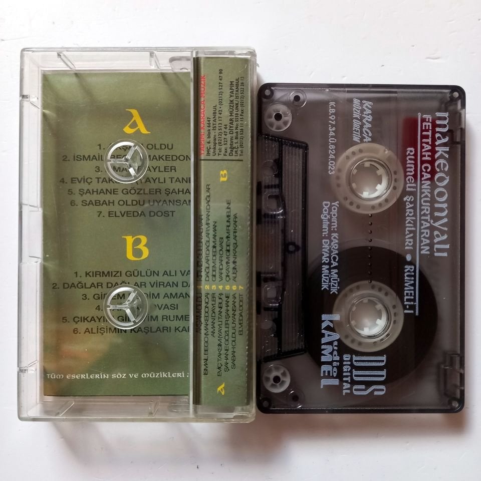FETTAH CANKURTARAN - MAKEDONYALI (1997) - KASET 2.EL