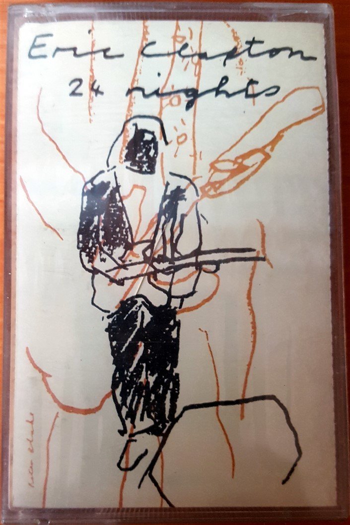 ERIC CLAPTON - 24 NIGHTS (1991) MMY CASSETTE MADE IN TURKEY ''NEW''