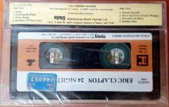 ERIC CLAPTON - 24 NIGHTS (1991) MMY CASSETTE MADE IN TURKEY ''NEW''