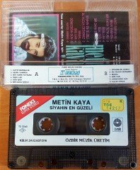 METİN KAYA - SİYAHIN EN GÜZELİ KASET 2.EL