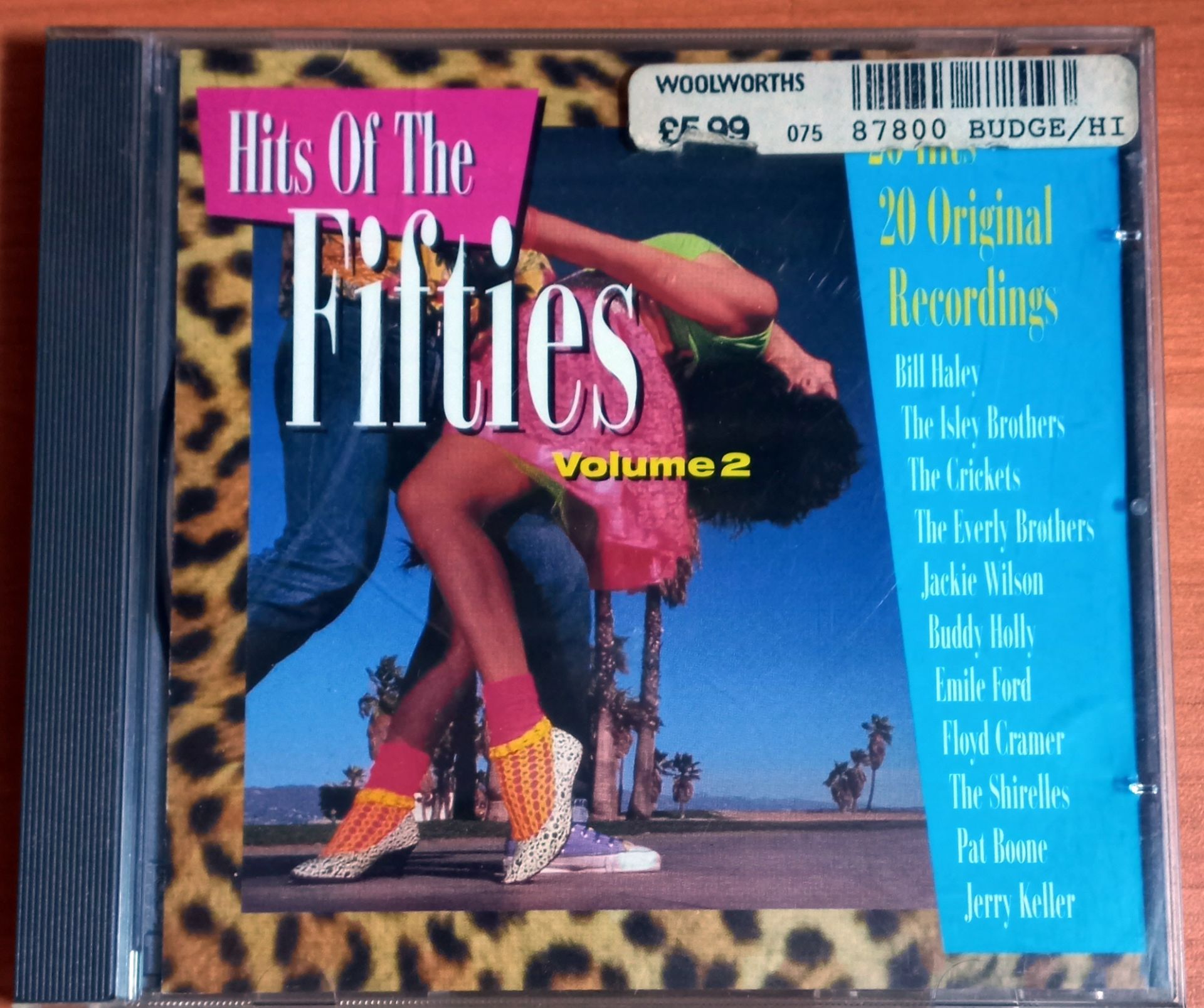 HITS OF THE FIFTIES VOLUME 2 - V/A BILL HALEY EVERLY BROTHERS BUDDY HOLLY PAT BOONE HARRY BELAFONTE etc (1994) - CD 2.EL